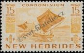 Stamp New hebrides Catalog number: 143