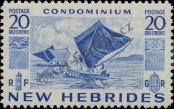 Stamp New hebrides Catalog number: 144