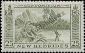 Stamp New hebrides Catalog number: 176