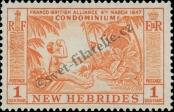 Stamp New hebrides Catalog number: 180