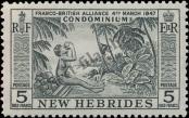 Stamp New hebrides Catalog number: 182
