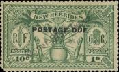 Stamp New hebrides Catalog number: P/1