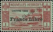 Stamp New hebrides Catalog number: P/25