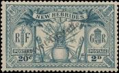 Stamp New hebrides Catalog number: 79