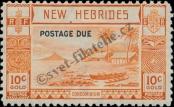 Stamp New hebrides Catalog number: P/12