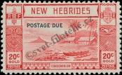 Stamp New hebrides Catalog number: P/13