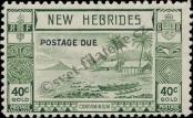 Stamp New hebrides Catalog number: P/14