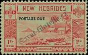 Stamp New hebrides Catalog number: P/15