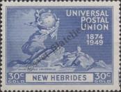 Stamp New hebrides Catalog number: 135