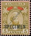 Stamp Zanzibar Catalog number: 32