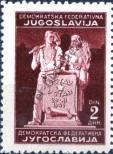 Stamp Yugoslavia Catalog number: 486/II