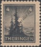 Stamp Thuringia (Soviet zone) Catalog number: 93/A