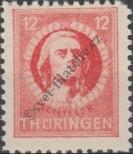 Stamp Thuringia (Soviet zone) Catalog number: 97/A