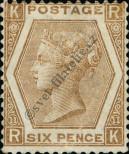Stamp Great Britain Catalog number: 38/a