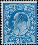 Stamp Great Britain Catalog number: 107/B