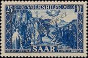 Stamp Saarland Catalog number: 302