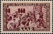 Stamp Saarland Catalog number: 303