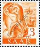 Stamp Saarland Catalog number: 207