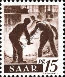 Stamp Saarland Catalog number: 212