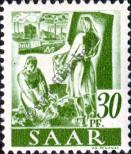 Stamp Saarland Catalog number: 217