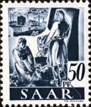 Stamp Saarland Catalog number: 220