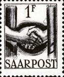 Stamp Saarland Catalog number: 241