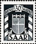 Stamp Saarland Catalog number: S/34
