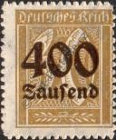 Stamp German Empire Catalog number: 299