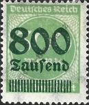 Stamp German Empire Catalog number: 304/A