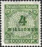 Stamp German Empire Catalog number: 316/A