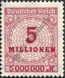 Stamp German Empire Catalog number: 317/A