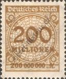 Stamp German Empire Catalog number: 323/A