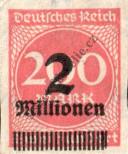 Stamp German Empire Catalog number: 309/B