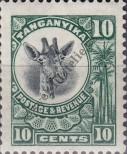 Stamp Tanganyika Catalog number: 65