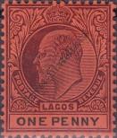 Stamp Lagos Catalog number: 44
