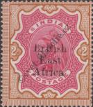 Stamp British East Africa Catalog number: 54