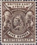 Stamp British East Africa Catalog number: 72