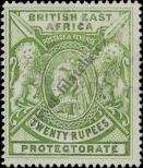 Stamp British East Africa Catalog number: 87