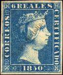 Stamp Spain Catalog number: 4/I