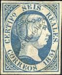 Stamp Spain Catalog number: 10/w