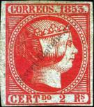 Stamp Spain Catalog number: 19/a