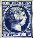 Stamp Spain Catalog number: 21/a