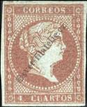 Stamp Spain Catalog number: 32/a