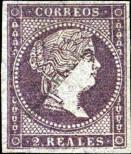 Stamp Spain Catalog number: 42/a