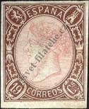 Stamp Spain Catalog number: 63/a
