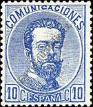 Stamp Spain Catalog number: 122/a