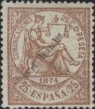 Stamp Spain Catalog number: 139