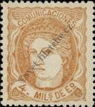 Stamp Spain Catalog number: 98/a