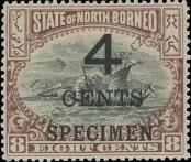 Stamp North Borneo Catalog number: 82