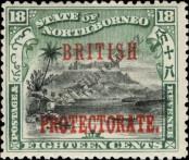 Stamp North Borneo Catalog number: 105